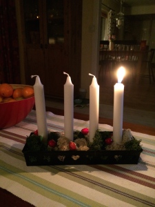 Första advent i efterskott.